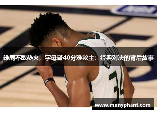 雄鹿不敌热火，字母哥40分难救主：经典对决的背后故事